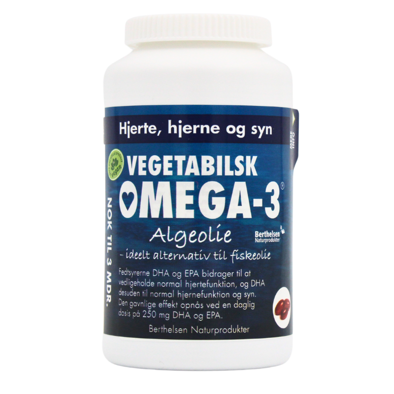 Omega-3 vegetabilsk  (180kap)