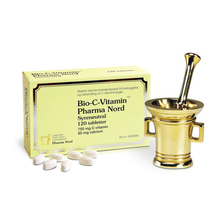 Pharma Nord Bio-C-Vitamin 750 mg (120 tabletter)
