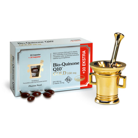 Pharma Nord Bio-Quinone Q10 Gold 100 mg (60+30 kapsler)