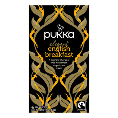 Elegant English Breakfast te Ø Pukka (20 br)
