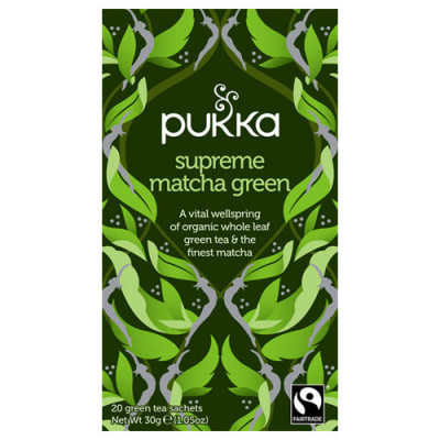 Pukka Supreme Green Matcha Te Ø (20 Breve)