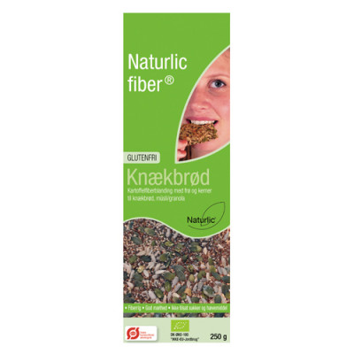 Naturlic Fiber Knækbrødsblanding Glutenfri Ø (250 gr)