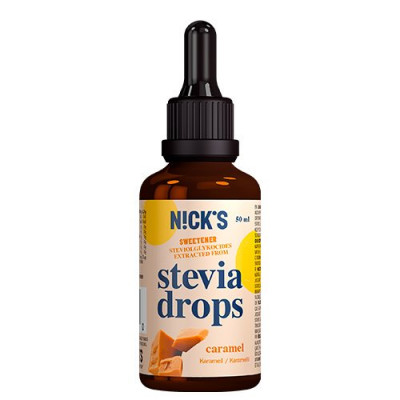 Nicks stevia drops caramel (50 ml.)