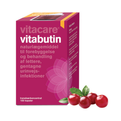 VitaCare Vitabutin Tranebærkoncentrat 405 mg (100 kapsler)