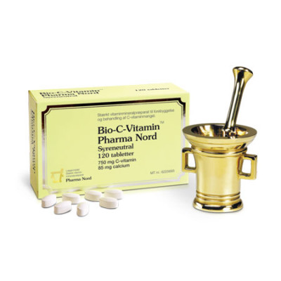 Bio-C-Vitamin 750 mg (120 tabletter)