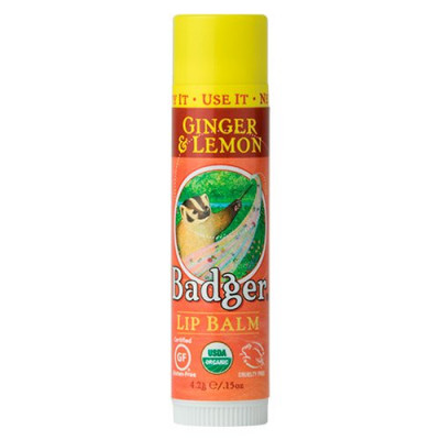 Badger Lip Balm Ginger & Lemon (4 g.)