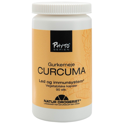 Natur Drogeriet Curcuma med Gurkemeje 495 mg (90 kapsler)