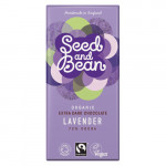 Seed and Bean Mørk Chokolade 72% Med Lavendel (85g) 