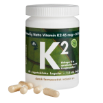 DFI Grønne Vitaminer K2-vitamin 45 mcg + D3 (60 kapsler)