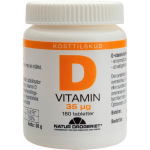 Natur Drogeriet D vitamin 35 ug (180 tabletter)