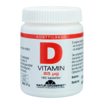Natur Drogeriet D-Vitamin 85 mcg 180 tabletter