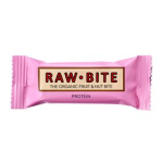 Rawbite Protein - Laktose- og glutenfri frugt- og nøddebar Ø (50 gr)