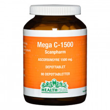 Health Care Mega C-1500 mg (80 tabletter)