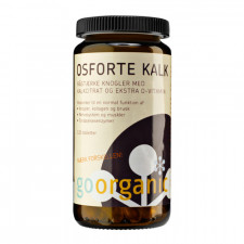 goorganic Osforte Organisk Kalk med D-vitamin (120 tabletter)