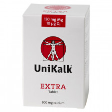 UniKalk® Extra med Magnesium & Vitamin-D (140 tabletter)