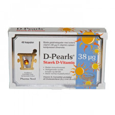 D-Pearls 38 µg- (40 tabletter)