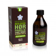 Nyborggaard Hørfrøolie Koldpresset Ø (250 ml)