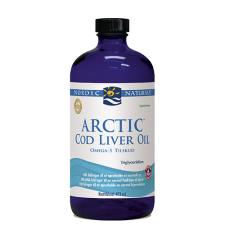 Torskelevertran m.appelsin Cod liver oil 474 ml.