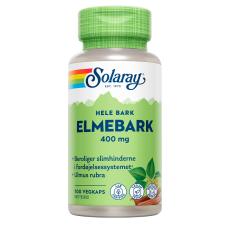Solaray Elmebark - Slippery Elm 400 mg (100 kapsler)