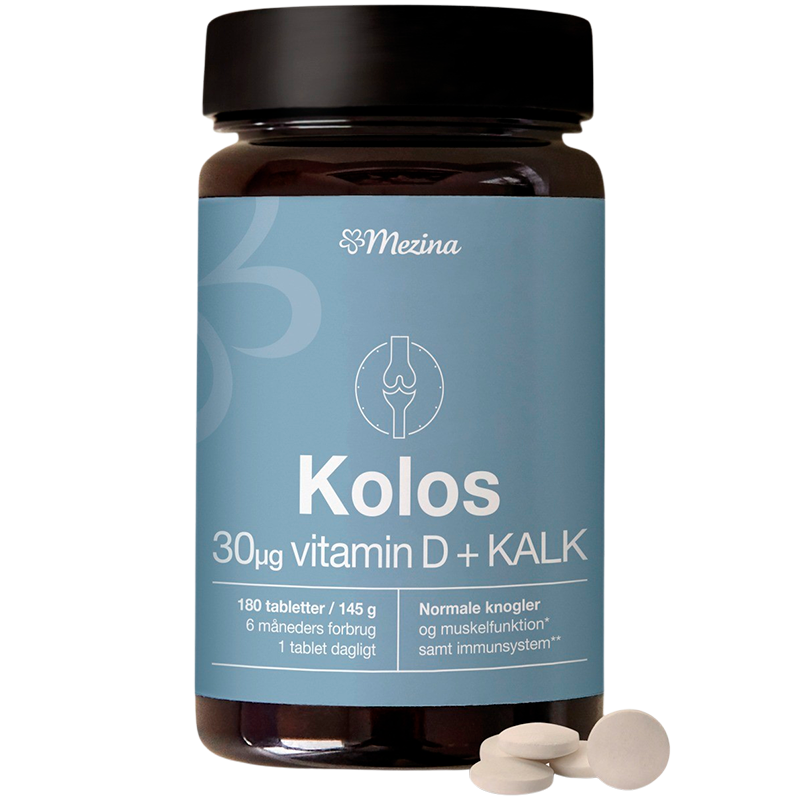 Billede af Kolos D-vitamin 30 mcg (180 tab)