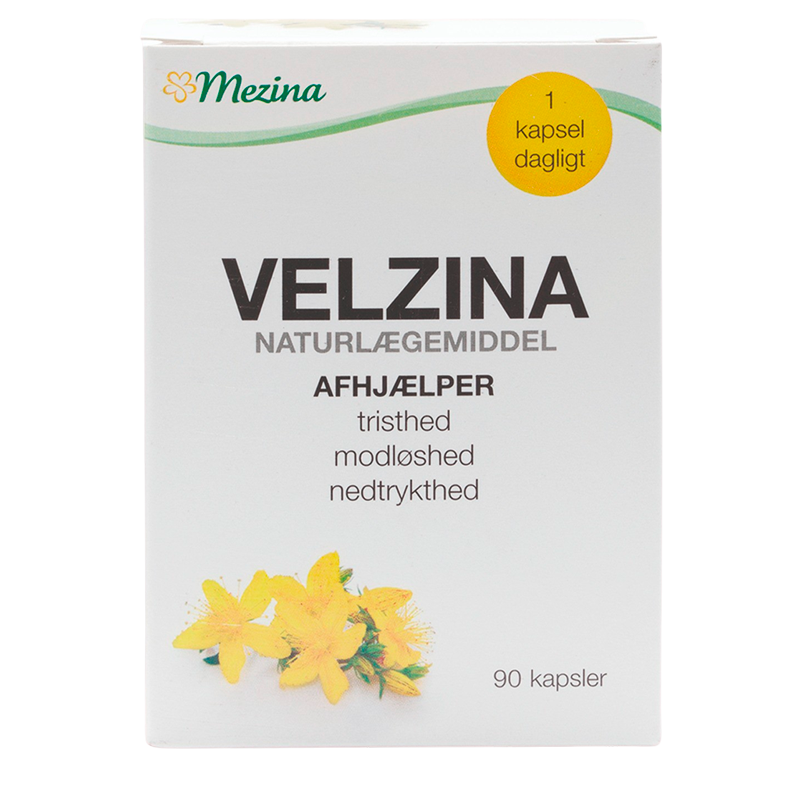 Velzina Hypericum 231-333 mg (90 kapsler)