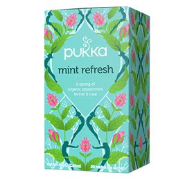 Se Mint Refresh Pitta Te Ø Pukka (20br) hos Viivaa.dk