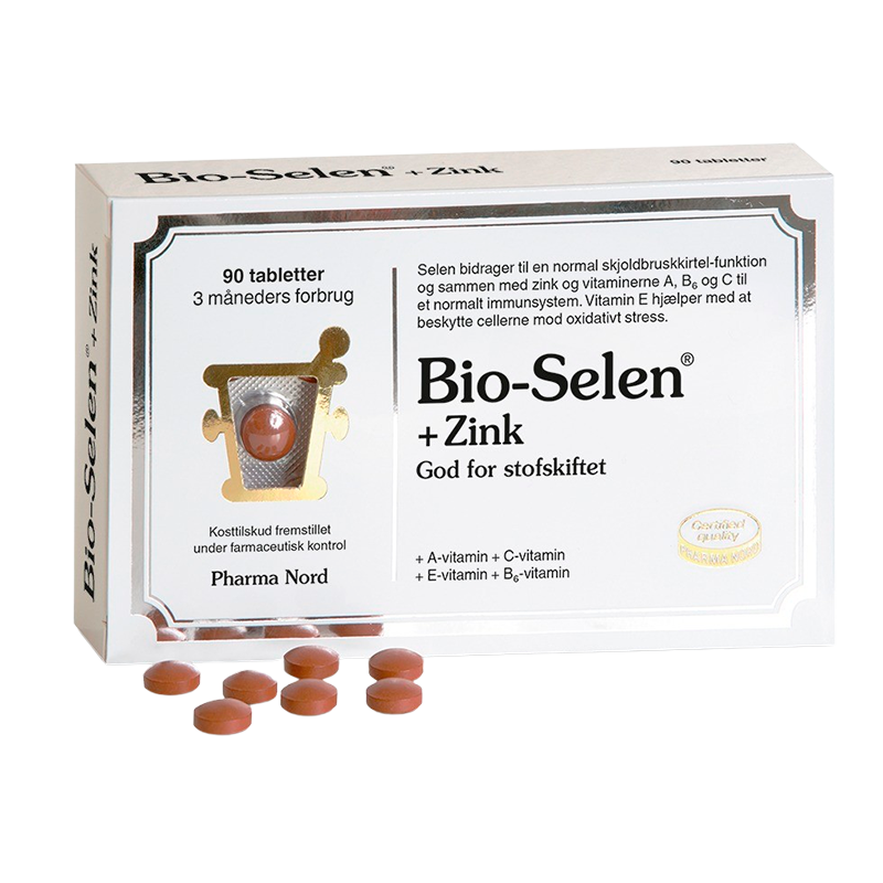 Pharma Nord Bio-Selen  Zink (90 tabletter)