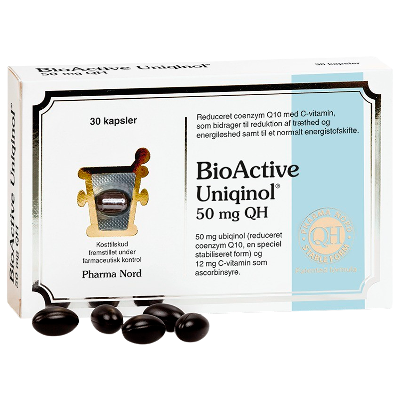Billede af Pharma Nord BioActive Uniqinol 50 mg (Q10) (30 kapsler)