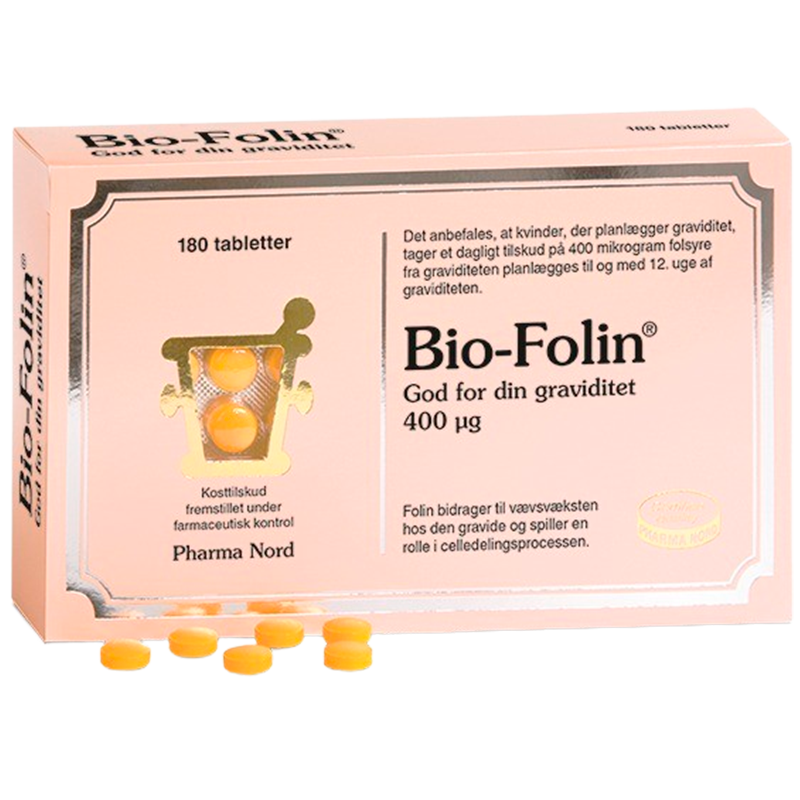 Billede af Pharma Nord Bio-Folin (180 tabletter)