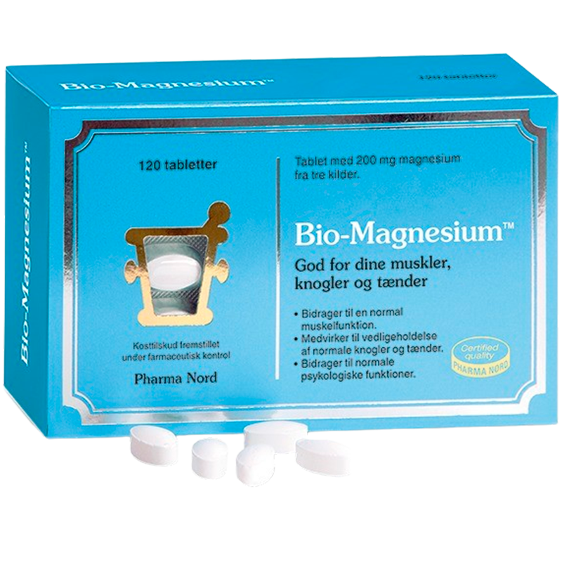 Billede af Pharma Nord Bio-Magnesium 200 mg (120 tabletter)