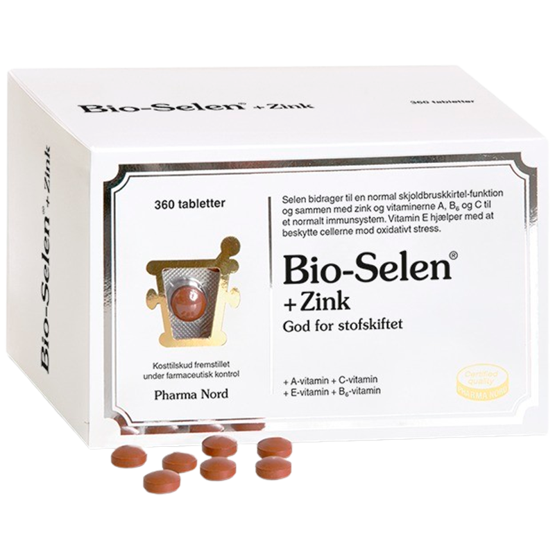 Se Pharma Nord Bio-Selen Zink (360 tabletter) hos Viivaa.dk