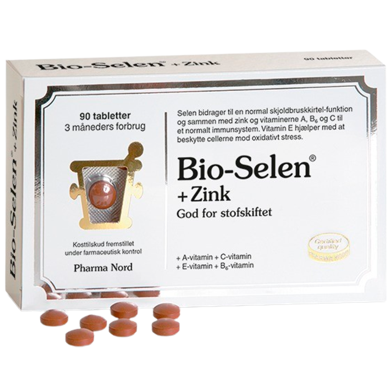 Se Pharma Nord Bio-Selen Zink (90 tabletter) hos Viivaa.dk