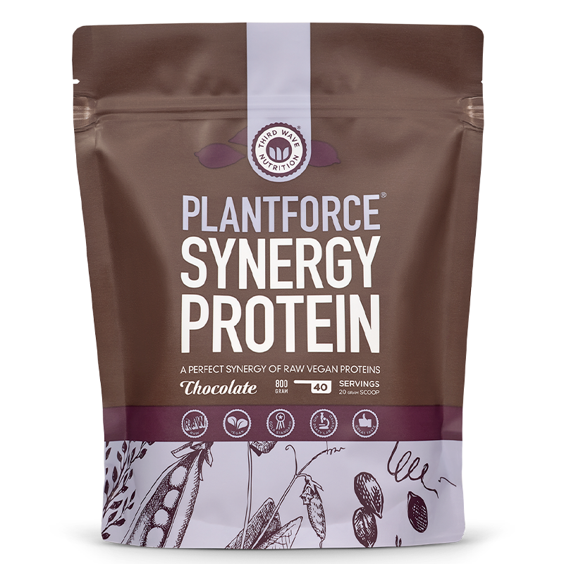 Billede af Plantforce Synergy protein chocolate (800 g)
