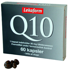 Lekaform Q10 30 mg (60 kapsler)