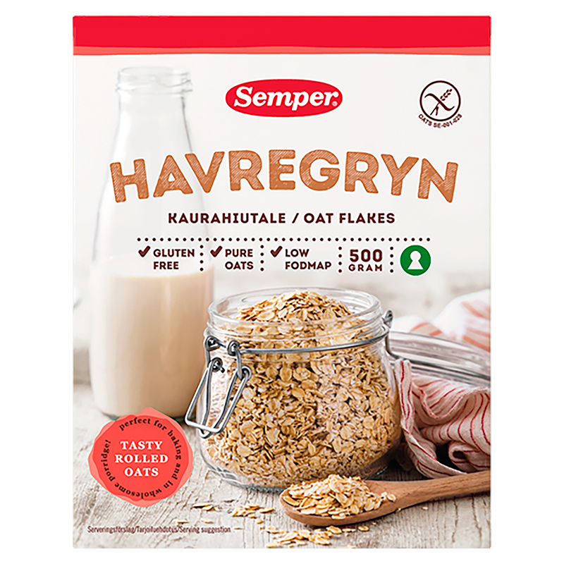 #2 - Semper Havregryn Glutenfri (500 gr)