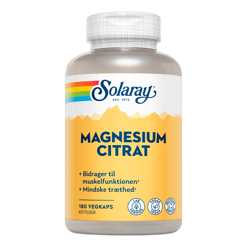 Billede af Magnesium Citrat 250mg (180 kap)