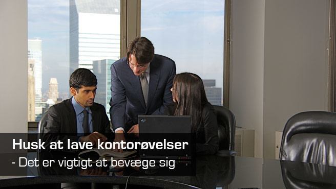 kontor øvelser