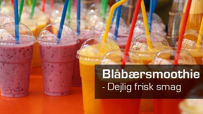 Blåbær smoothie