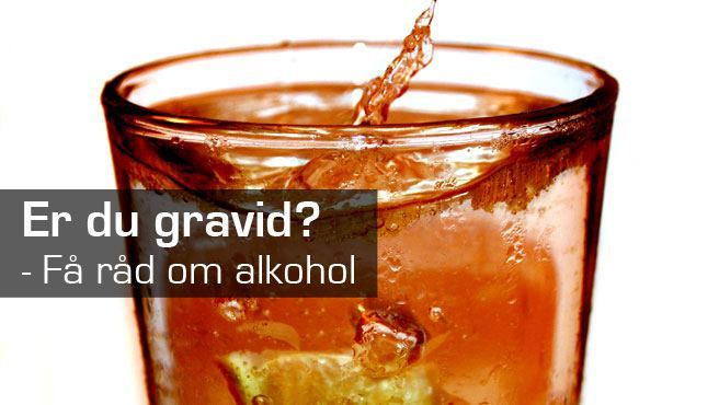 Gravide og alkohol